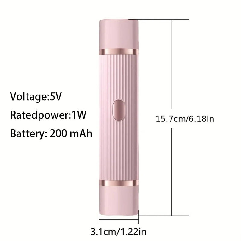 Barbeador Elétrico Feminino 2 em 1 – Ideal para sobrancelhas, rosto, pernas e axilas, depilador portátil para uso a seco e molhado

Descrição: