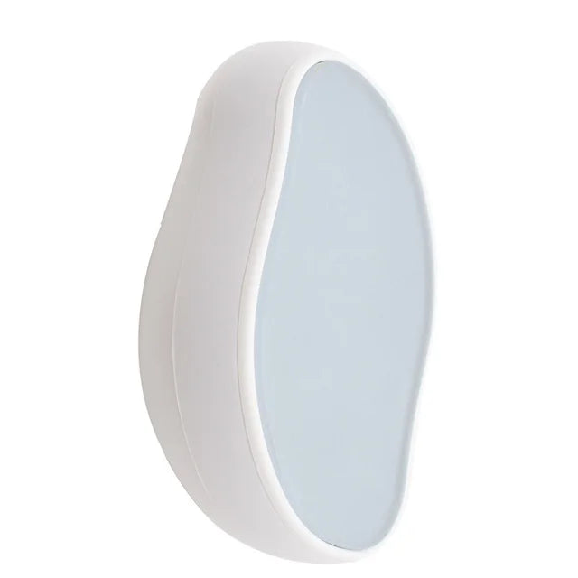 Depilador de Cristal para Remoção Física de Pelos – Sem Dor, Limpeza Fácil e Reutilizável, Ideal para Cuidados com o Corpo