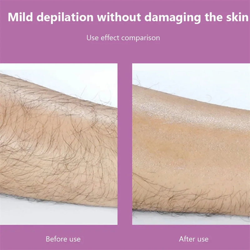 Depilador de Cristal para Remoção Física de Pelos – Sem Dor, Limpeza Fácil e Reutilizável, Ideal para Cuidados com o Corpo